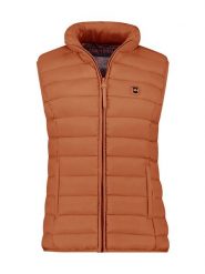 ANAPURNA Kamizelka pikowana "Vakitalana" w kolorze jasnobrązowym rozmiar: XXL. Brązowe kamizelki damskie ANAPURNA, xxl. Za 135.17 zł.