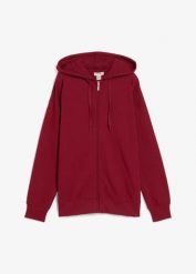 Długa bluza rozpinana. Czarne bluzy bez kaptura damskie bonprix, z dzianiny. Za 82.99 zł.