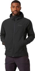 Wodoodporna kurtka Helly Hansen Cascade Shield. Czarne kurtki męskie Helly Hansen, s, bez wzorów, z materiału, z kapturem. Za 720.65 zł.
