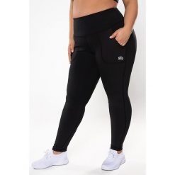 Legginsy fitness damskie Rough Radical Cosy Plus size. Czarne legginsy damskie ROUGH RADICAL, plus size, bez wzorów. Za 159.90 zł.
