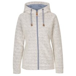 Trespass Ronee - damska bluza z kapturem w kolorze złamanej bieli. Białe bluzy z kapturem damskie Trespass, z dżerseju. Za 332.99 zł.