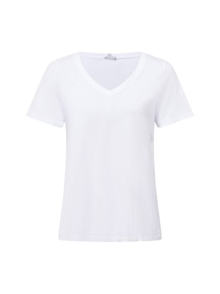 S.Oliver Koszulka Kobiety Bawełna biały, 44. Białe t-shirty damskie S.Oliver, s, bez wzorów, z bawełny, bez kołnierzyka. Za 69.95 zł.