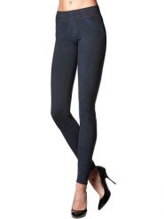 Jeensy Legginsy w kolorze czarnym rozmiar: L/XL. Czarne legginsy damskie Jeensy, l, bez wzorów. Za 61.75 zł.
