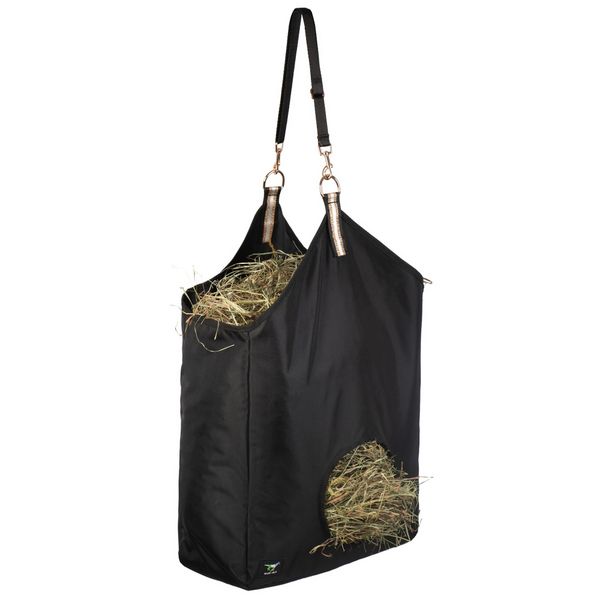 Torba na siano GALOP WEAR Premium Collection z systemem zawieszania. Czarne torebki klasyczne damskie GALOP WEAR, bez wzorów, z materiału, bez dodatków. Za 129.00 zł.