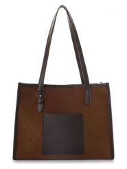 Vince Camuto Torebka "Piacenza" w kolorze brązowym - 36 x 27 x 12 cm rozmiar: onesize. Brązowe torebki klasyczne damskie Vince Camuto, bez wzorów, z materiału, bez dodatków. Za 134.95 zł.