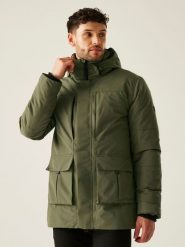 Regatta Kurtka zimowa "Marron" w kolorze khaki rozmiar: XXL. Brązowe kurtki męskie Regatta, na zimę, xxl, bez wzorów, bez kaptura. Za 366.35 zł.