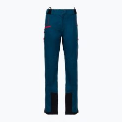 Spodnie z membraną damskie La Sportiva Crizzle EVO Shell. Niebieskie spodnie dresowe damskie La Sportiva, na lato, bez wzorów. Za 699.99 zł.