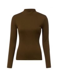 Marie Lund koszulka z długim rękawem Kobiety Bawełna (100%) zielony, XS. Zielone t-shirty damskie Marie Lund, xs, bez wzorów, z bawełny, bez kołnierzyka. Za 149.95 zł.
