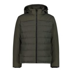Kurtka z kapturem CMP. Zielone kurtki narciarskie i snowboardowe damskie CMP, xl, bez wzorów, z materiału, z kapturem, narciarskie. Za 492.00 zł.