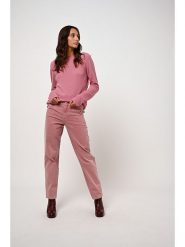 AUTHENTIC CASHMERE Kaszmirowy sweter "Criou" w kolorze szaroróżowym rozmiar: L. Różowe swetry klasyczne damskie AUTHENTIC CASHMERE, l, z kaszmiru, bez kołnierzyka. Za 250.35 zł.