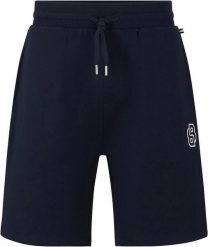 Szorty męskie BOSS Fashion BLU bawełniane granatowe (50515170-403). Niebieskie szorty męskie Boss, bez wzorów, z bawełny, sportowe. Za 259.00 zł.