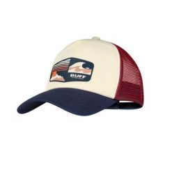 Czapka z daszkiem Buff Trucker. Brązowe czapki męskie Buff, bez wzorów, sportowe. Za 75.99 zł.