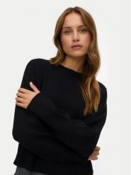 Vero Moda Sweter Gold Art 10332206 Czarny Regular Fit. Czarne swetry klasyczne damskie Vero Moda, s, z syntetyku, bez kołnierzyka. Za 149.99 zł.