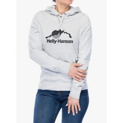 Bluza z kapturem damska Helly Hansen Nord Graphic Pullover Hoodie. Szare bluzy z kapturem damskie Helly Hansen, xl. Za 369.50 zł.