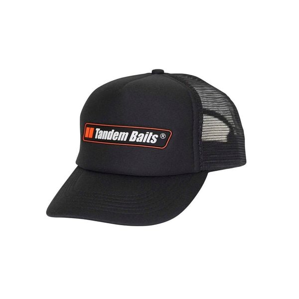 Czapka z daszkiem TB logo. Brązowe czapki męskie TANDEM BAITS, bez wzorów. Za 65.69 zł.