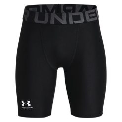 Spodenki chłopięce Under Armour Hg Armor Spodenki Czarne Czarne. Czarne szorty męskie Under Armour, z materiału, bez kołnierzyka. Za 208.99 zł.