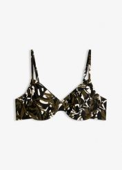 Biustonosz bikini na fiszbinach z miękkimi miseczkami. Białe bikini damskie bonprix, bez wzorów. Za 149.99 zł.