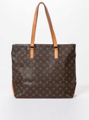 Louis Vuitton Torebka "Cabas Mezzo" w kolorze brązowym - 35 x 32 x 15 cm rozmiar: onesize. Brązowe torebki klasyczne damskie Louis Vuitton, bez wzorów, z materiału, bez dodatków. Za 4,045.99 zł.