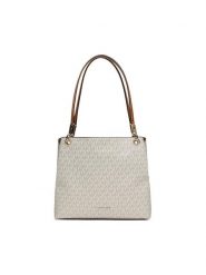 MICHAEL Michael Kors Torebka Kensington 30F3G8KT7B Écru. Torebki klasyczne damskie MICHAEL Michael Kors, bez wzorów, ze skóry, bez dodatków. Za 1,329.00 zł.
