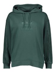 Adidas Bluza w kolorze zielonym rozmiar: 32. Zielone bluzy z kapturem damskie Adidas, z bawełny. Za 123.25 zł.