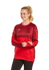 Bluza Erima Six Wings. Czerwone bluzy bez kaptura męskie Erima, xl, z bawełny. Za 208.50 zł.