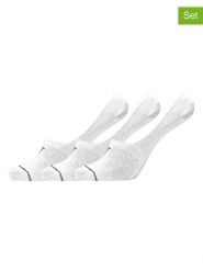 CR7 Skarpety-stopki (3 pary) w kolorze białym rozmiar: 40-46. Białe skarpetki męskie CR7, bez wzorów, prążkowane. Za 26.99 zł.