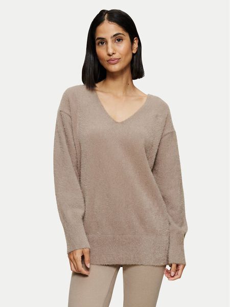 Triumph Sweter Smart Thermal 10221482 Beżowy Regular Fit. Brązowe swetry klasyczne damskie Triumph, m, z syntetyku, bez kołnierzyka. Za 239.99 zł.