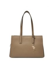 MICHAEL Michael Kors Torebka Laila 30S5G9IT2L Beżowy. Brązowe torebki klasyczne damskie MICHAEL Michael Kors, bez wzorów, ze skóry, bez dodatków. Za 999.99 zł.