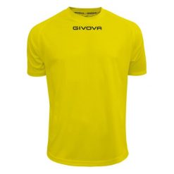 Męska Koszulka Piłkarska One U. Żółte t-shirty sportowe męskie Givova, m, bez ramiączek, do piłki nożnej. Za 65.99 zł.