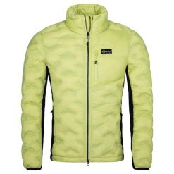 Męska ocieplana kurtka Kilpi ACTIS-M. Zielone kurtki męskie Kilpi, m, bez wzorów, z materiału, sportowe, z kapturem. Za 261.00 zł.
