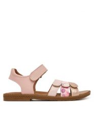 Primigi Sandały 1387000 D Różowy. Czerwone sandały dziewczęce Primigi, ze skóry, bez zapięcia. Za 299.99 zł.