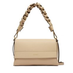 Torebka Coccinelle. Brązowe torebki klasyczne damskie Coccinelle, bez wzorów, bez dodatków. Za 1,699.00 zł.