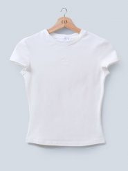 LeGer Koszulka w kolorze białym rozmiar: 36. Białe bluzki damskie LeGer, bez wzorów, bez kołnierzyka, bez ramiączek. Za 96.14 zł.