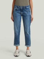 G-Star Dżinsy - Boyfriend fit - w kolorze niebieskim rozmiar: W25/L30. Niebieskie jeansy damskie G-Star. Za 186.19 zł.