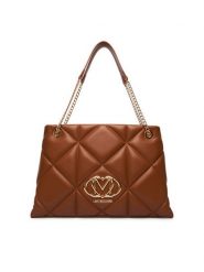 LOVE MOSCHINO Torebka JC4040PP1OLC0200 Brązowy. Brązowe torebki klasyczne damskie Love Moschino, bez wzorów, ze skóry, bez dodatków. Za 1,099.00 zł.