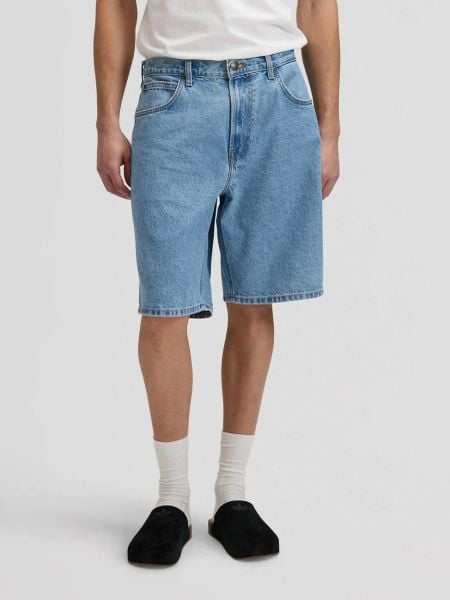 MESKIE SZORTY LEE ASHER SHORT MITCH 112376919. Szorty męskie Lee, z jeansu, bez kołnierzyka. Za 149.99 zł.