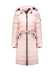 Canadian Peak Płaszcz zimowy "Cabimeak" w kolorze jasnoróżowym rozmiar: XL. Różowe płaszcze damskie Canadian Peak, na zimę, xl, bez wzorów, z puchu. Za 326.32 zł.