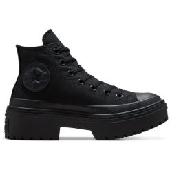 Buty sportowe Converse Chuck Taylor All Star Lugged Heel Platform. Czarne buty sportowe na co dzień damskie Converse, bez wzorów. Za 490.00 zł.