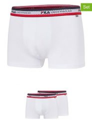 Fila Bokserki (2 pary) w kolorze białym rozmiar: S. Białe bokserki męskie Fila, bez wzorów. Za 43.99 zł.