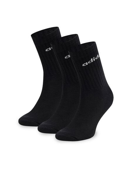 Adidas Skarpety krótkie C-IC1301 3-PACK Czarny. Czarne skarpetki damskie Adidas, bez wzorów, z bawełny. Za 49.99 zł.