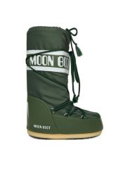 Moon Boot Śniegowce Mb Icon Nylon 80D1400440 D Szary. Szare kozaki dziewczęce Moon Boot, bez wzorów, z nylonu, bez obcasa. Za 859.99 zł.