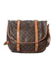 Louis Vuitton Torebka w kolorze brązowym - 35 x 26 x 22 cm rozmiar: onesize. Brązowe torebki klasyczne damskie Louis Vuitton, bez wzorów, z materiału, bez dodatków. Za 3,601.99 zł.