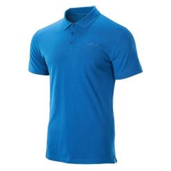 Koszulka polo męska Hi-Tec Romso - niebieska, Rozmiar XL. Niebieskie koszulki polo męskie Hi-tec, m, bez wzorów, z bawełny, bez ramiączek. Za 54.99 zł.