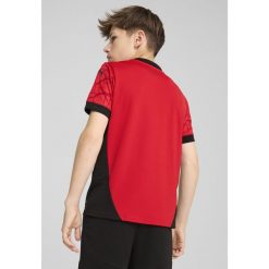 Młodzieżowa koszulka domowa Stade Rennais F.C. 24/25 PUMA Red Black. Czarna bluzki damskie Puma, m, bez wzorów, młodzieżowe, bez kołnierzyka, bez ramiączek. W wyprzedaży za 219.00 zł.