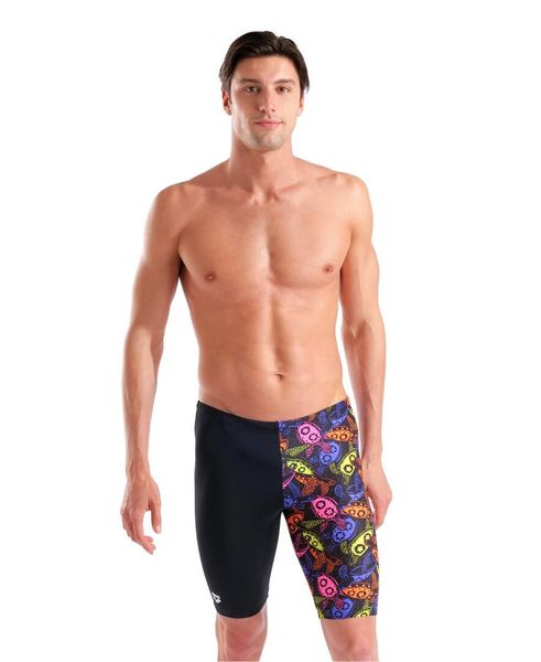 Spodenki pływackie męskie Arena Sea Turtles Swim Jammer. Czarne szorty męskie Arena, bez wzorów, z materiału. Za 201.98 zł.