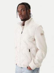 Guess Kurtka przejściowa M6RL10 WJ232 Écru Regular Fit. Kurtki męskie Guess, l, z aplikacjami, z syntetyku, bez kaptura. Za 799.99 zł.