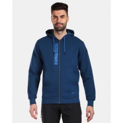 Męska bawełniana bluza Kilpi AVILA-M. Niebieskie bluzy bez kaptura męskie Kilpi, m, z bawełny. Za 256.81 zł.