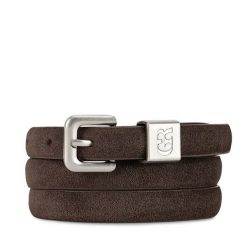 Pasek Damski GINO ROSSI. Brązowe paski damskie Gino Rossi, bez wzorów. Za 99.99 zł.