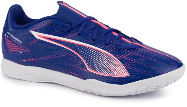 BUTY HALOWE HALÓWKI SPORTOWE PIŁKARSKIE PUMA ULTRA 5 PLAY IT. Białe buty sportowe na co dzień męskie Puma, z gumy, bez zapięcia, do piłki nożnej. Za 155.00 zł.