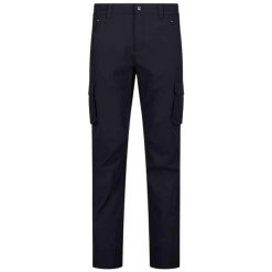 Spodnie CMP. Czarne spodnie sportowe męskie Campagnolo, z dresówki. Za 244.00 zł.